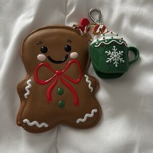 Gingerbread Cookie Keychain Pouch and Green Holiday Mug Charm (both from B&BW)